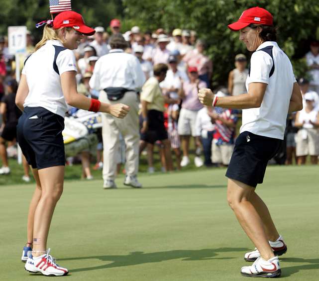 Paula Creamer or Juli Inkster